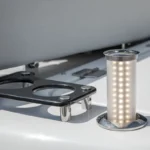 Belysning på en bådsoverflade