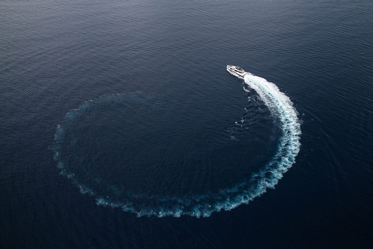 Sirena 88 på havet